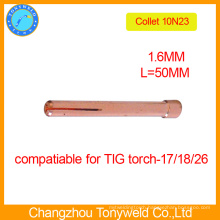 10N23 welding tig torch collet 1.6mm for welding machine